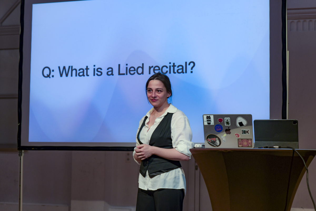 Lied.GESTALTUNG — Workshop at Kunstuni Graz © Alexander Wenzel