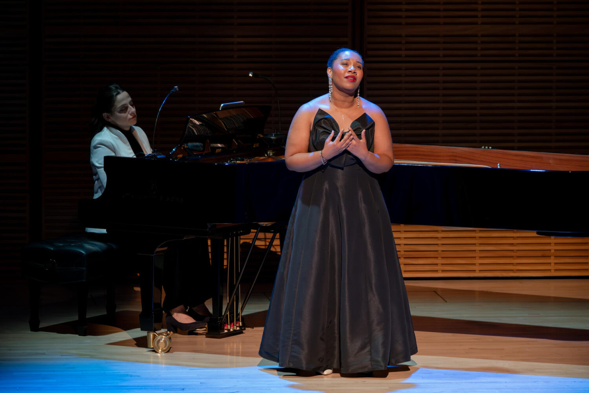 Elitsa Desseva, Piano & Jazmine Saunders, Soprano © Carnegie Hall